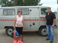 Работа Мобильной социальной службы.